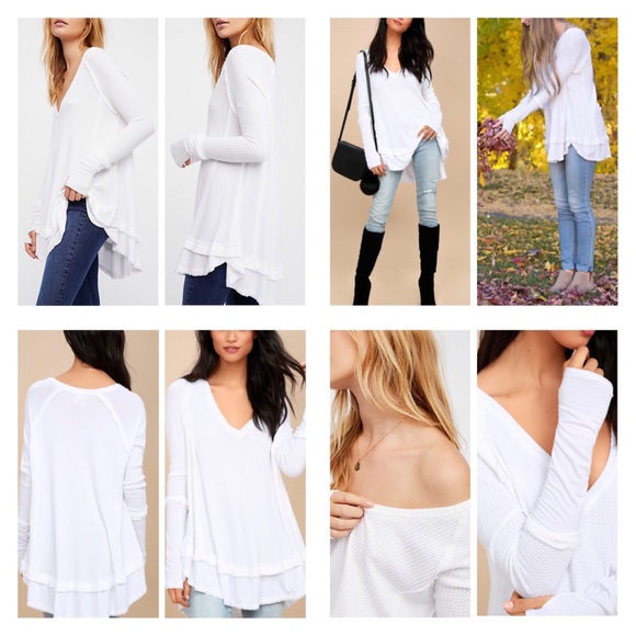 Free People Laguna Thermal Top.  NWT. - Picture 2 of 8